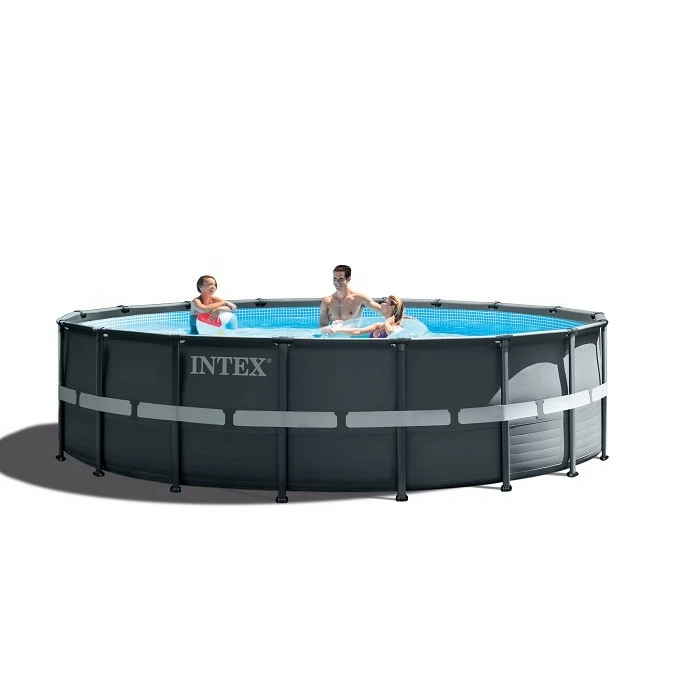 Piscine Tubulaire Ronde Intex Ultra XTR 5,49 X 1,32 M 1 Piscine Tubulaire Ronde Intex Ultra XTR 5,49 X 1,32 M