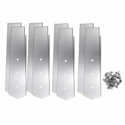 Kit De 8 Pièces Finition Margelles 135° Ubbink Alu Piscine Bois Octogonale 9 Kit De 8 Pièces Finition Margelles 135° Ubbink Alu Piscine Bois Octogonale -piscine Soldes platine linea droit set 8 finition margelles ubbink alluminium studio 6