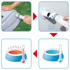 Rechauffeur D'eau électrique Pour Piscine Bestway -piscine Soldes rechauffeur electrique bestway pour piscine 58259 4