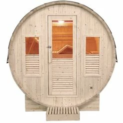 Sauna Traditionnel D'extérieur Holl's Gaïa Oméga -piscine Soldes sauna