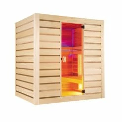 Sauna Hybride Traditionnel / Infrarouge Holl's Combi