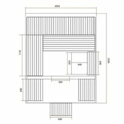 Sauna Traditionnel D'extérieur Holl's Gaïa Luna -piscine Soldes screenshot 2021 04 23 at 14.49.46