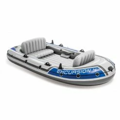 Set Bateau Gonflable 4 Places Intex Excursion 4 13 Set Bateau Gonflable 4 Places Intex Excursion 4 -piscine Soldes set bateau gonflable 4 places intex excursion 4 3