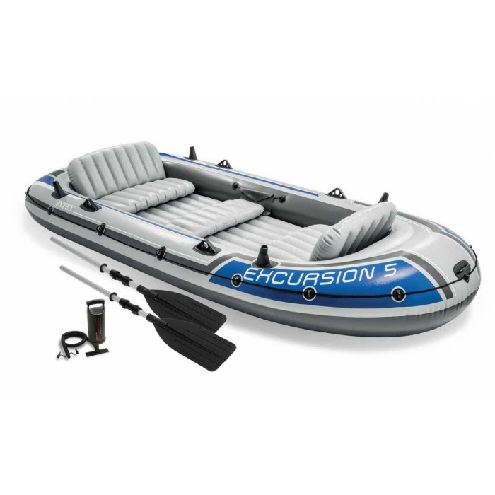 Set Bateau Gonflable 5 Places Intex Excursion 5 3 Set Bateau Gonflable 5 Places Intex Excursion 5 – Image 3