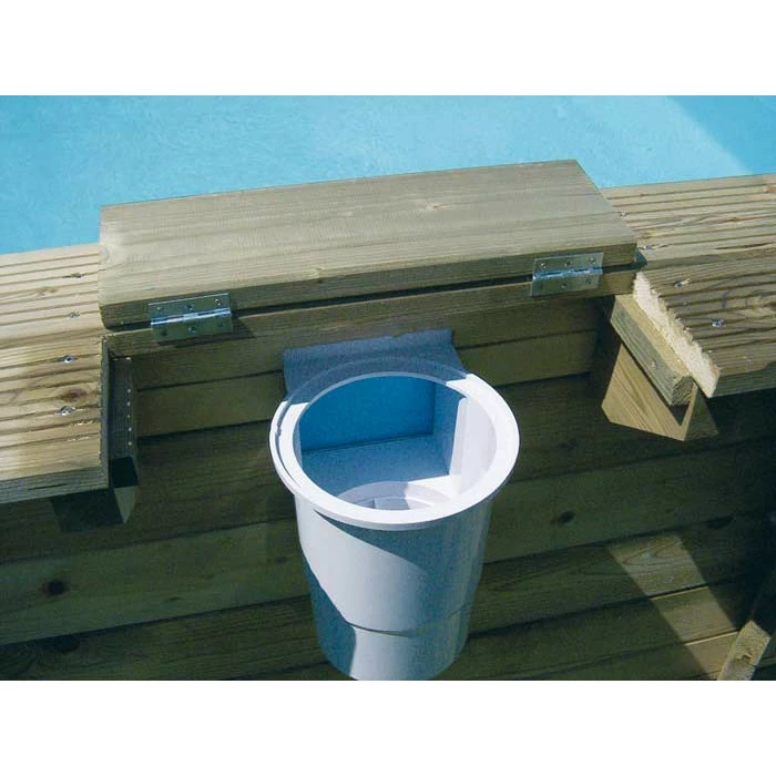 Skimmer Bouche Large Pour Piscine Ubbink Avec Buse De Refoulement 2 Skimmer Bouche Large Pour Piscine Ubbink Avec Buse De Refoulement – Image 2