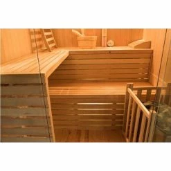 Sauna Traditionnel France Sauna SENSE - 4 Places -piscine Soldes sn sense 4pk sauna vapeur france sauna sense 4places interieur 2