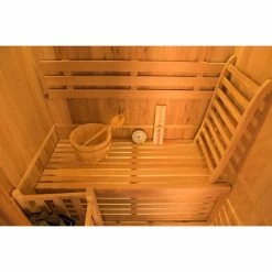 Sauna Traditionnel France Sauna ZEN - 3 Places 9 Sauna Traditionnel France Sauna ZEN - 3 Places -piscine Soldes sn zen3pk sauna vapeur france sauna zen 3places interieur