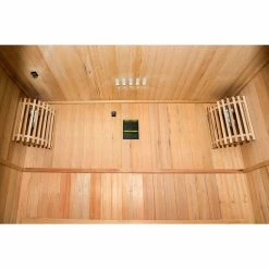 Sauna Traditionnel France Sauna ZEN - 3 Places 11 Sauna Traditionnel France Sauna ZEN - 3 Places -piscine Soldes sn zen3pk sauna vapeur france sauna zen 3places plafond