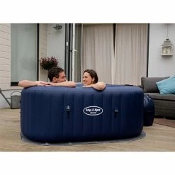 Spa Gonflable Bestway Lay-Z Spa HAWAII AirJet 4 Places 9 Spa Gonflable Bestway Lay-Z Spa HAWAII AirJet 4 Places -piscine Soldes spa bestway hawaii airjet ambiance 1 1