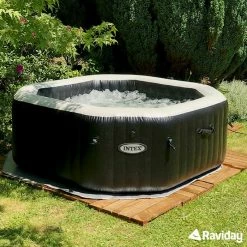 Spa Gonflable Intex PureSpa Carbone 4 Places -piscine Soldes spa carbone intex raviday 7 1 1