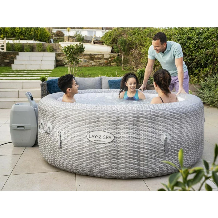 Spa Gonflable Bestway Lay-Z Spa HONOLULU AirJet 6 Places 4 Spa Gonflable Bestway Lay-Z Spa HONOLULU AirJet 6 Places – Image 4