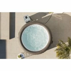 Spa Gonflable Bestway Lay-Z Spa DOMINICA HydroJet 6 Places -piscine Soldes spa gonflable rond lay z spa dominica hydrojet 4 6 places 3