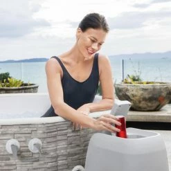 Spa Semi-rigide Bestway Lay-Z-Spa VANCOUVER AirJet Plus 5 Places -piscine Soldes spa gonflable rond lay z spa vancouver airjet plus 3