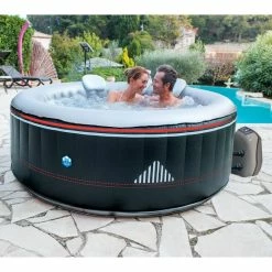 Spa Gonflable Netspa Montana 6 Personnes -piscine Soldes spa montana ambiance 1