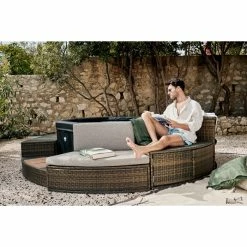 Pack Spa Portable Netspa Octopus 4 à 6 Personnes + Mobilier 36 Pack Spa Portable Netspa Octopus 4 à 6 Personnes + Mobilier -piscine Soldes spa octopus netspa mobilier ambiance