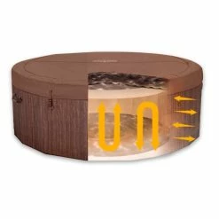 Spa Semi-rigide Bestway Lay-Z Spa TORONTO AirJet Plus 7 Places -piscine Soldes technologie mousse thermacore toronto